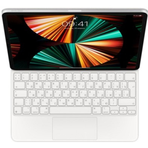 Обкладинка-клавіатура Apple Magic Keyboard для iPad Pro 12.9 2021 White (MJQL3RS/A) краща модель в Дніпрі