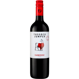 Вино Tussock Jumper Carmenere красное сухое 0.75 л 13.5% (3760204540142) ТОП в Днепре