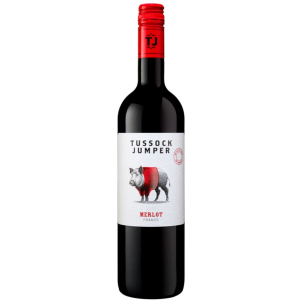 Вино Tussock Jumper Merlot червоне сухе 0.75 л 13.5% (3760204540210) рейтинг