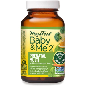 Витамины для беременных Baby & Me 2, Mega Food 60 таблеток (51494103142)