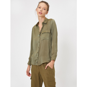 Рубашка Koton 0KAK68406PW-890 36 Khaki (8682259790783) ТОП в Днепре