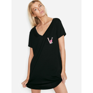 Домашнее платье Victoria's Secret 94365467 XS Черное (1159754070) ТОП в Днепре