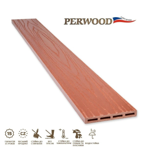 Дошка для парканів Perwood Fence Home Цегла 120х15х2000 мм (524235) в Дніпрі