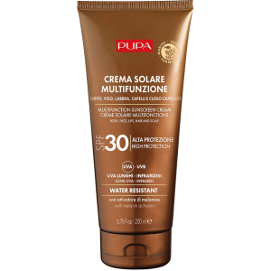 Солнцезащитный крем для тела, лица, губ, волос и кожи головы Pupa Sun Care Multifunction Sunscreen Cream SPF 30 200 мл (8011607331758)