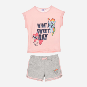 Костюм (футболка + шорты) Disney My Little ET1268 98 см Розовый (3609084251376) ТОП в Днепре