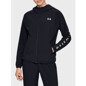 купить Ветровка Under Armour Woven Hooded Jacket-BLK 1351794-001 S (193444697445)