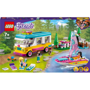 Конструктор LEGO Friends Лісовий будинок на колесах та вітрильний човен 487 деталей (41681) краща модель в Дніпрі