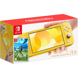 купити Nintendo Switch Lite Yellow + Гра The Legend of Zelda: Breath of the Wild (російська версія)