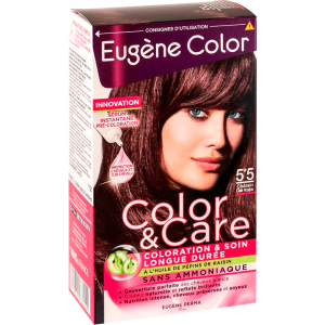 Фарба для волосся Eugene Perma без аміаку Color &amp; Care 5.5 Світлий Шатен Червоне Дерево 125 мл (3140100336245) краща модель в Дніпрі