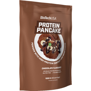 Заменитель питания BioTech Protein Pancake 1000 г Шоколад (5999076236206) лучшая модель в Днепре