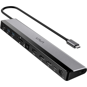 USB-хаб VAVA USB C Docking Station 12-in-1 USB-C Dock, 85W PD Charging (VA-DK004) в Дніпрі