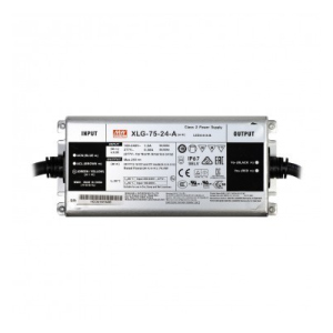 Блок питания MeanWell 74.4W 24V IP67 (XLG-75-24) герметичный лучшая модель в Днепре