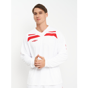 Жіночий лонгслів Umbro Enfield Jersey L/S 697469A61 XL Білий (5051661295538) ТОП в Дніпрі