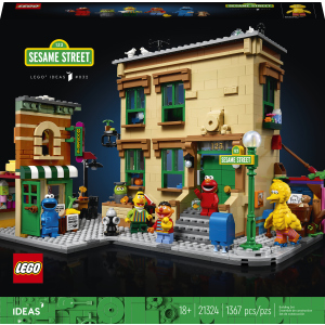 Конструктор LEGO Ideas Вулиця Сезам 123 1367 деталей (21324) (5702016819953)