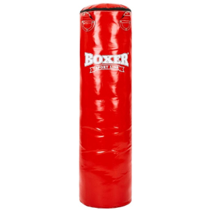 Мішок боксерський Boxer PVC 120 см Червоний (1003-02R) ТОП в Дніпрі