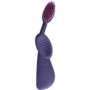 Зубная щетка для правши Radius Scuba мягкая щетина Фиолетовая (085178001806) лучшая модель в Днепре