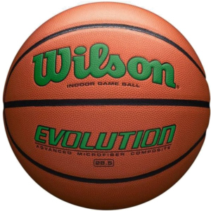 М'яч баскетбольний Wilson Evolution 295 game ball gr size7 (WTB0595XB0701) в Дніпрі