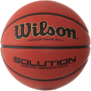 М'яч баскетбольний Wilson SOLUTION DBB 295 GAME size7 (WTB0616XBDBB)