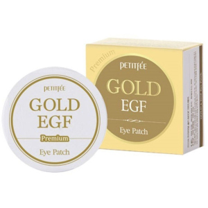 Гідрогелеві патчі для очей Petitfee Premium Gold&amp;EGF Hydrogel Eye Patch Преміум Золото 60 шт (8809239802445)