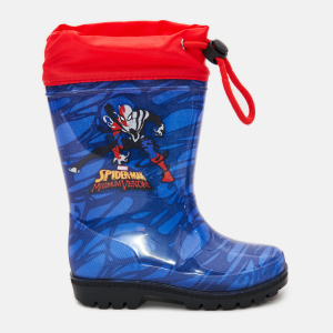 Резиновые сапоги Disney Perletti Spiderman 98072 26-27 Синие (8015831980721) ТОП в Днепре