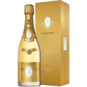 Шампанское Louis Roederer Cristal Vintage 2013 Gift box белое брют 0.75 л 12% (2021000033186) лучшая модель в Днепре