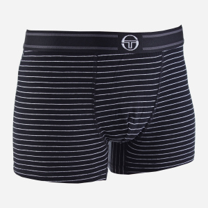 Труси-шорти Sergio Tacchini 30895313-2 XXL Чорні з білим (3349600163584) в Дніпрі