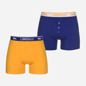 Трусы-шорты Lonsdale 422013-56 M 2 шт Orange/Blue