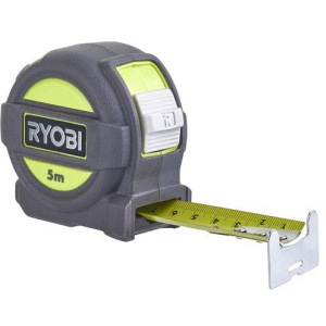 Рулетка вимірювальна RYOBI RTM5M 5 м х 25 мм (5132004360)