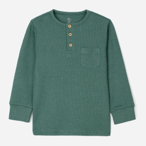 Джемпер Zippy Henley Ls Sand Mel 3103307902 110 см Green (5602156892680) лучшая модель в Днепре