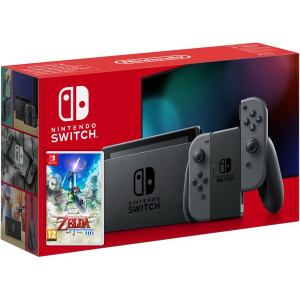 Nintendo Switch Gray (Upgraded version) + Игра The Legend of Zelda: Skyward Sword HD (русская версия) ТОП в Днепре