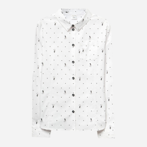 Рубашка O'STIN GS7X23-S1 ШФ 140 см Блестящяя серебряная (2990021437443) в Днепре