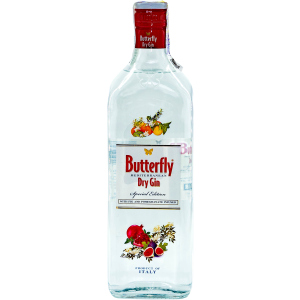 Джин Bagnoli Butterfly Mediterranean Dry Gin Special Edition 1л 40% (8001412007078) в Дніпрі