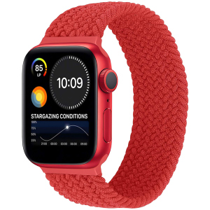 Ремінець Promate Fusion-40M для Apple Watch 38-40 мм 1/2/3/4/5/6/SE Red (fusion-40m.red) в Дніпрі
