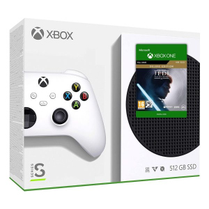 Microsoft Xbox Series S 512Gb + Star Wars Jedi: Fallen Order Deluxe Edition (російська версія) в Дніпрі