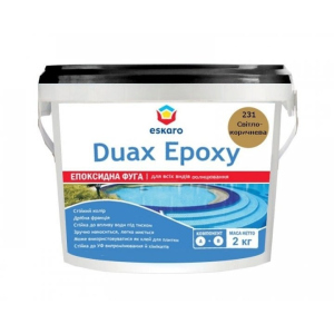 Двухкомпонентная эпоксидная затирка Eskaro Duax Epoxy светло-коричневый арт - 44013 ТОП в Днепре