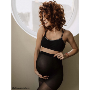 Колготки для беременных Conte Elegant Ce Maternity 40 5 Nero (4810226512524) лучшая модель в Днепре