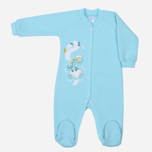 Человечек утепленный Baby Veres 101.101-13-4910 Blue Tint 74 см Мятный (2000994470207) лучшая модель в Днепре