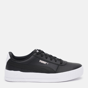 Кеди Puma Carina L 37032522 37.5 (4.5) 23.5 см Black-Black-Rosewater (4062452425417) краща модель в Дніпрі