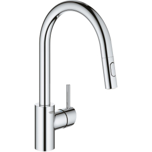 Змішувач кухонний з висувним виливом GROHE Concetto 31483002 ТОП в Дніпрі