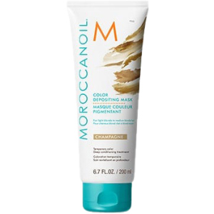 Маска з ефектом кольору MoroccanOil Color Depositing Mask колір Champagne 200 мл (7290113140592) краща модель в Дніпрі