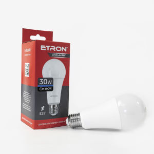 LED лампа ETRON Power Light 1-EPL-801 A67 30W 6500K E27 краща модель в Дніпрі