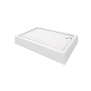 Душевой поддон Qtap Tern 301812C 100x80x12 см + сифон