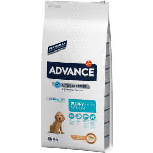 хорошая модель Сухой корм Advance Puppy Medium для щенков средних пород 12 кг (8410650221625)