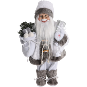 Фігура діда морозу Christmas Decoration 22x16x57 см (ASK000310) ТОП в Дніпрі