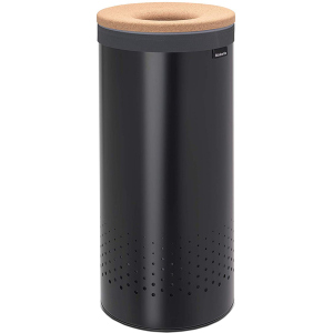 Бак для белья Brabantia 35 л 66.5х30х30 см Black (120008) лучшая модель в Днепре