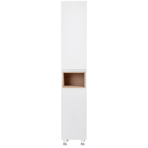 Пенал підлоговий Qtap Robin 350х1950х316 White/Whitish oak QT1376PN1651RWWO ТОП в Дніпрі