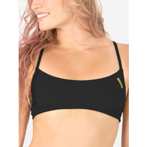 Верхня частина купальника Arena Bandeau Play 001110-503 XL Black-Yellow star (3468336005958) краща модель в Дніпрі