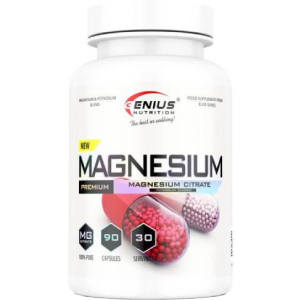 Минералы Genius Nutrition Magnesium 90 капсул (5402367929621)