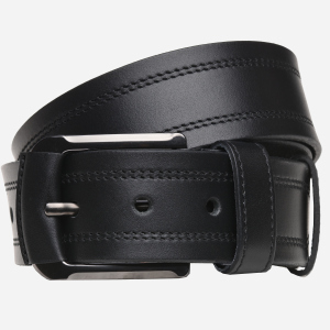 Мужской ремень кожаный Sergio Torri 17450 115-125 см Черный (2000000013824-1) лучшая модель в Днепре