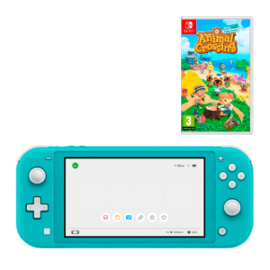 Набір Консоль Nintendo Switch Lite Turquoise 32GB Нове + Гра Animal Crossing: New Horizons Українська Озвучка Nintendo Switch Нове